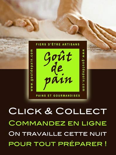 Cliquez sur la photo pour accéder au "Click & collect" de Goût de Pain