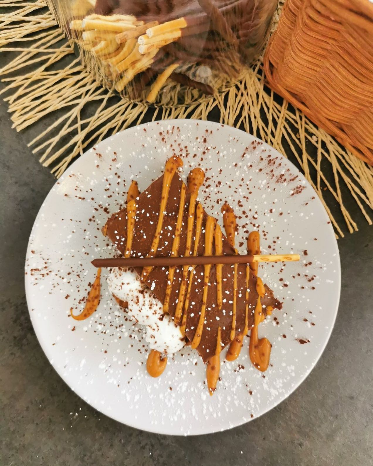 Dessert fait maison servi au restaurant La Maisonnée sur le Pôle d'activités d'Eguilles - APAE